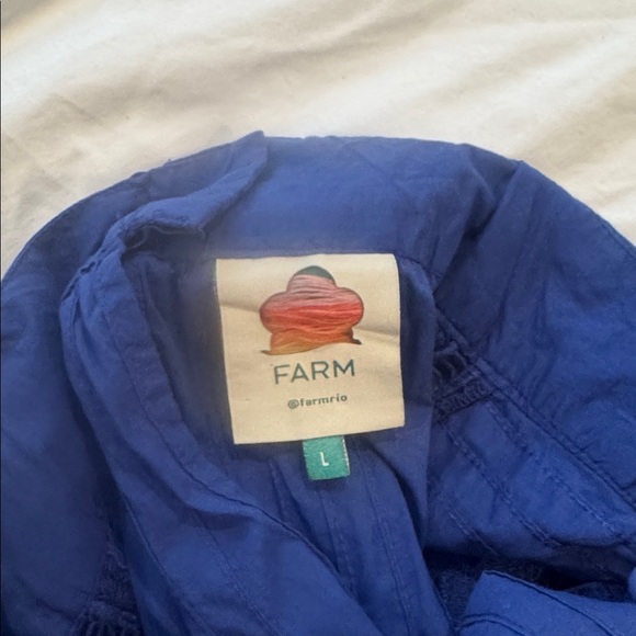 Farm Rio beautiful royal blue dress - Picture 11 of 14